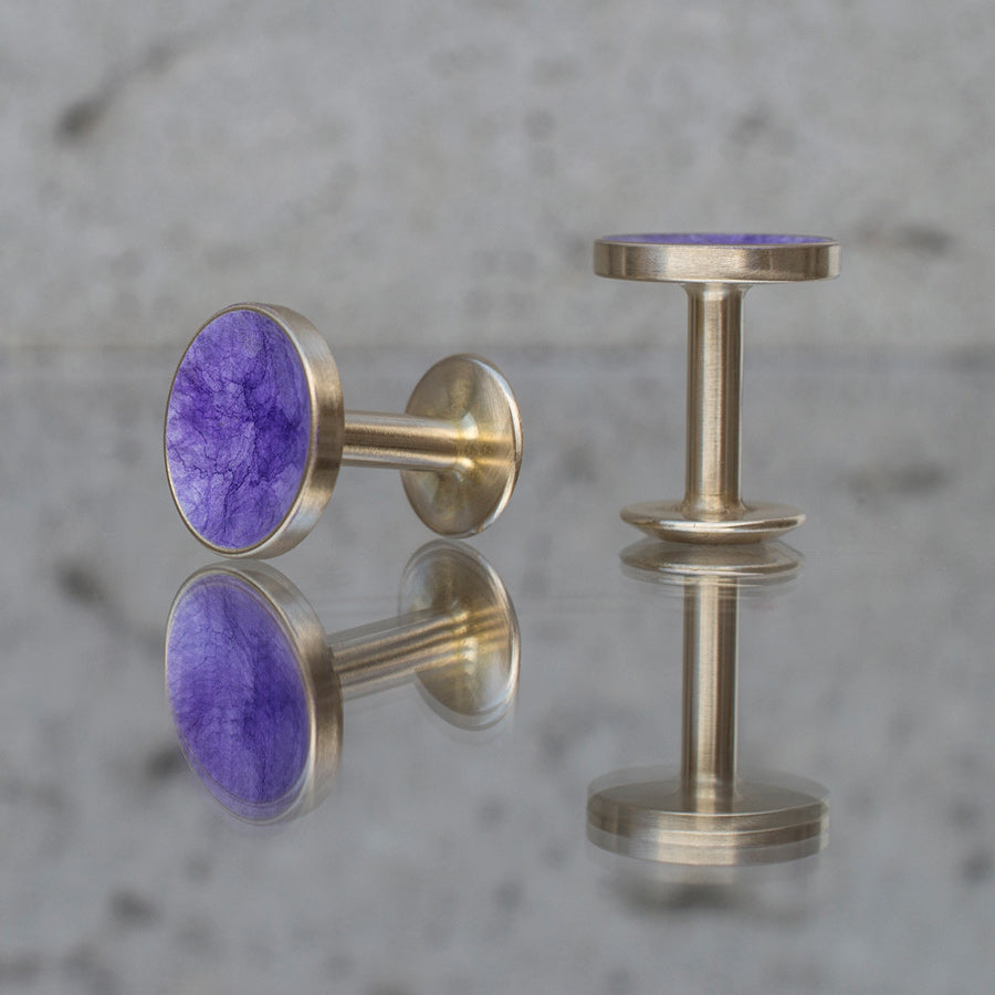 Alice Made This | Women's Minimalist Cufflinks | Brass Cufflinks