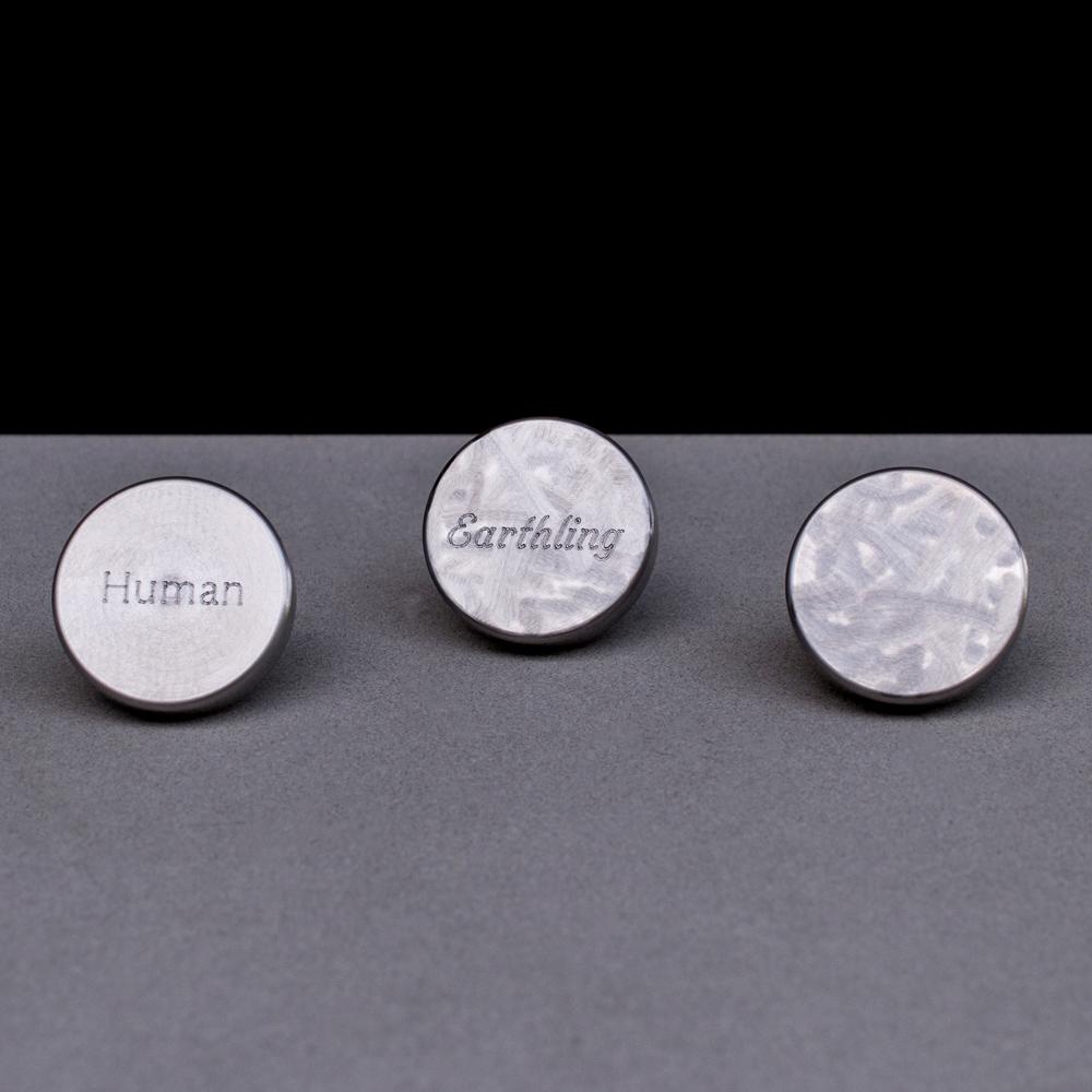 Alice Made This | Stainless Steel Pins | Precision Jewellery