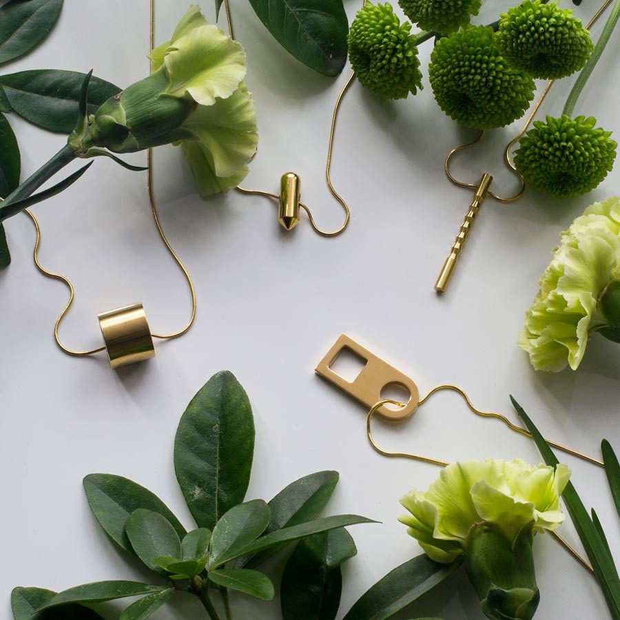 Alice Made This | Aerospace Gold Jewellery | Designer Jewellery