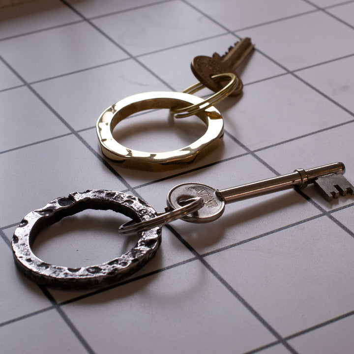 Edition - Jac forged brass key ring