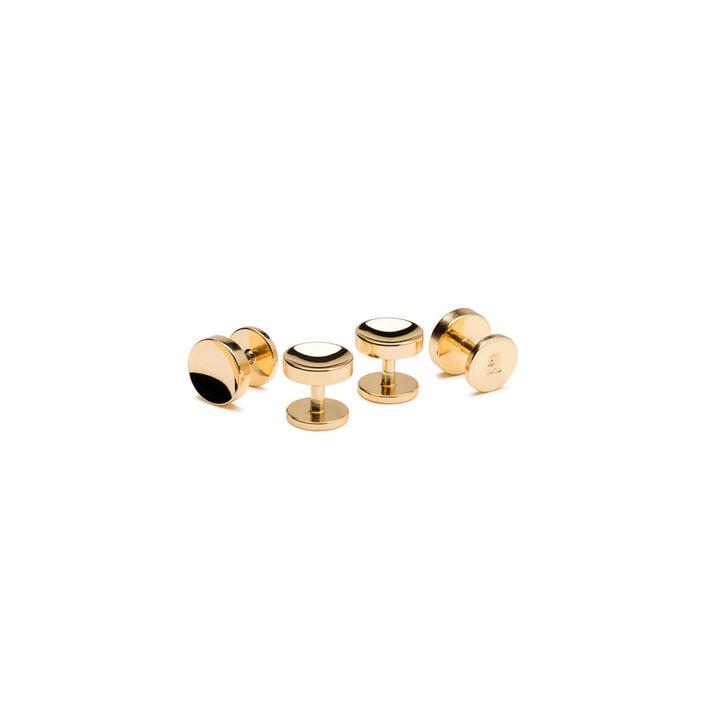 elliot gold shirt studs