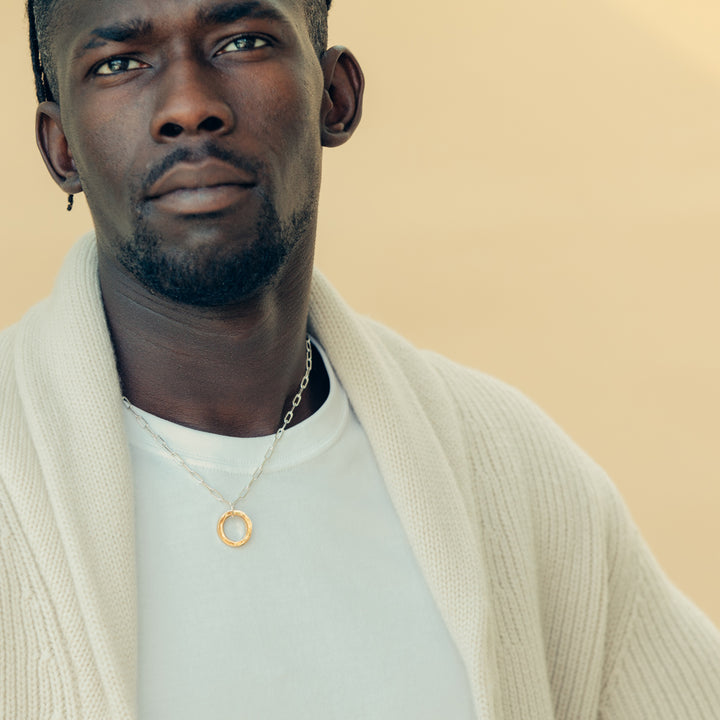 Alice Made This | Forged Pendant | Designer Necklace