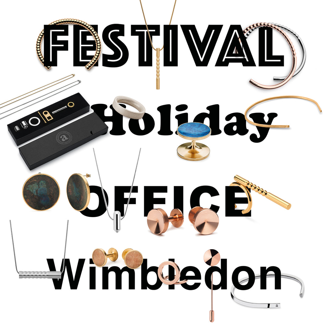 Whether you are choosing your outfit for Wimbledon, accessorising for a festival, picking your holiday jewellery or adding refined details to your summer work wardrobe, British men's accessories and women's jewellery brand Alice Made This has put together