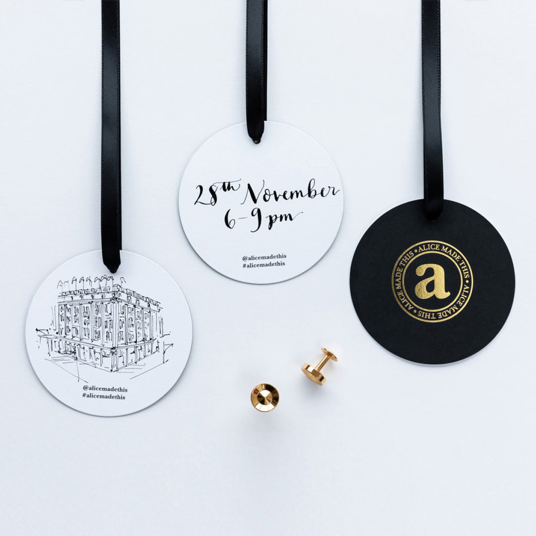 We are delighted to invite you to join us to celebrate Selfridges Rocks Christmas and the launch of Alice Made This in its new Men's Tailoring and Casual Room. Enjoy an opportunity to meet Alice and Ed and receive a complimentary bespoke hand written or i