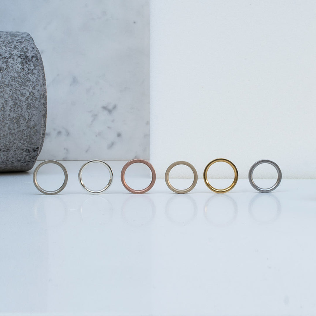 British men's accessories and women's jewellery brand Alice Made This launches its collection of made to order wedding rings, bridesmaid accessories and groomsmen accessories. Read more here and shop now.