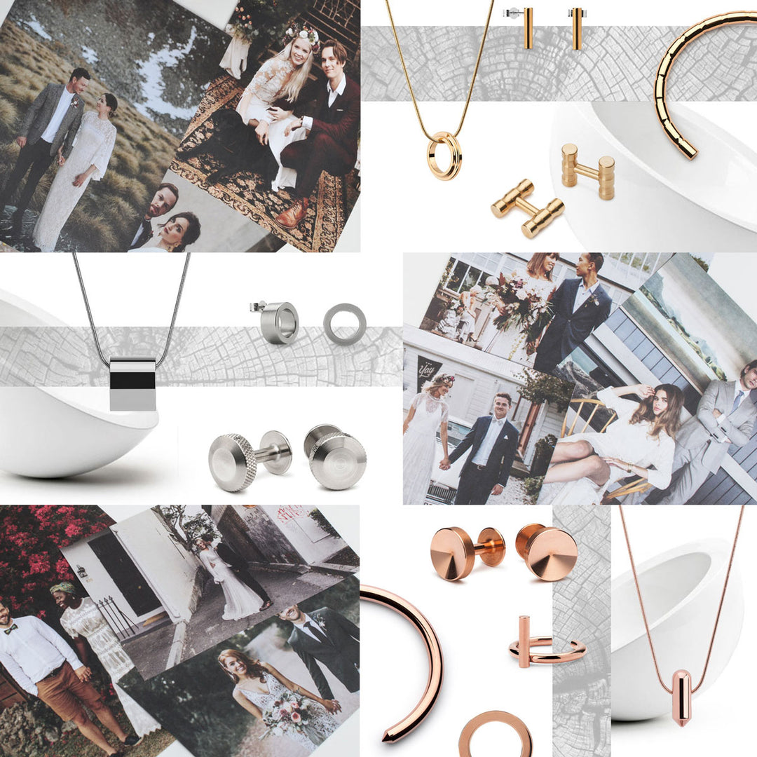 British designer Alice Made This discusses the men's accessories and women's jewellery that is ideal for planning your wedding guest outfit. From silver, steel, gold, brass, copper and rose gold, we have pieces to suit any style and wedding. Read more.