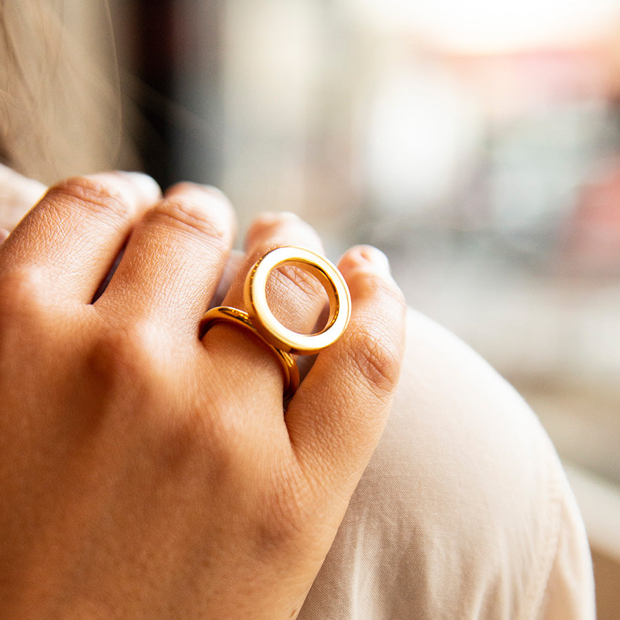 Alice Made This | Gold Minimalist Rings