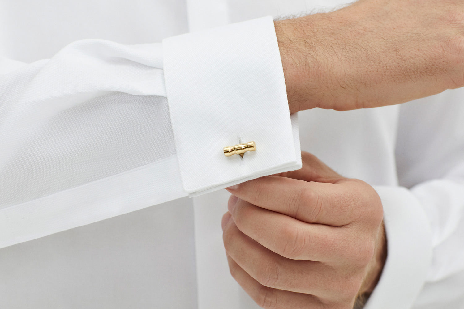 minimal cufflinks | brass cufflinks | Alice Made This