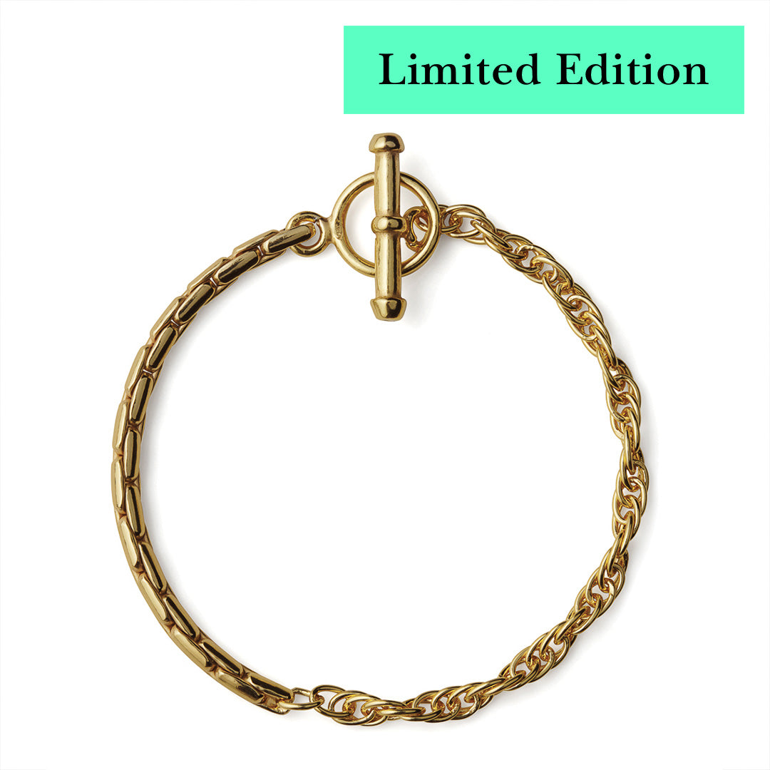 Edition - Bonnie & Clyde Women's gold bracelet