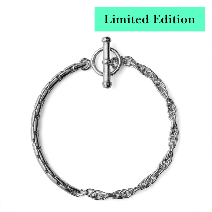 Edition - Bonnie & Clyde women's silver bracelet