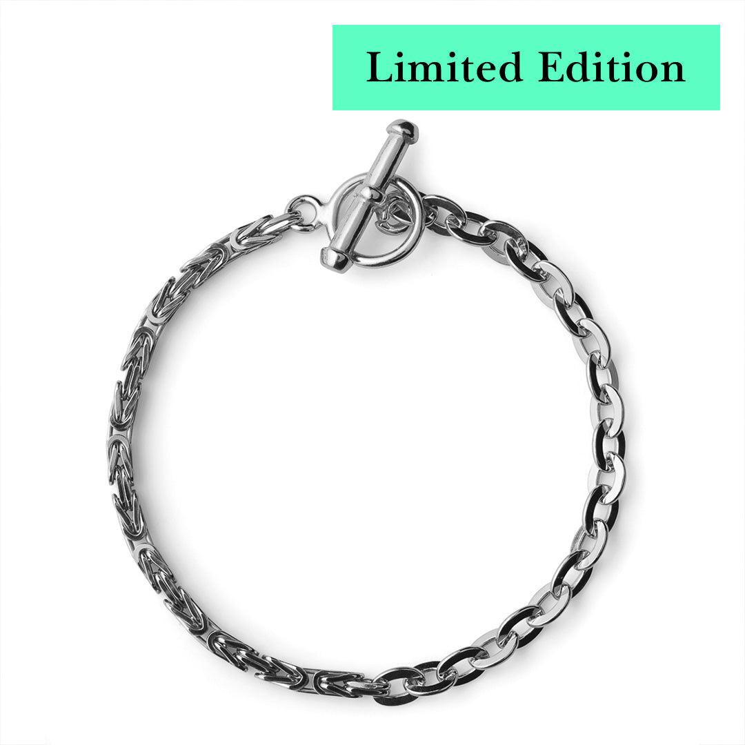 Editions - Romeo & Juliet women's silver bracelet