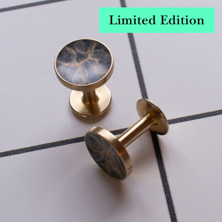 Edition - Bayley Storm brass cufflinks