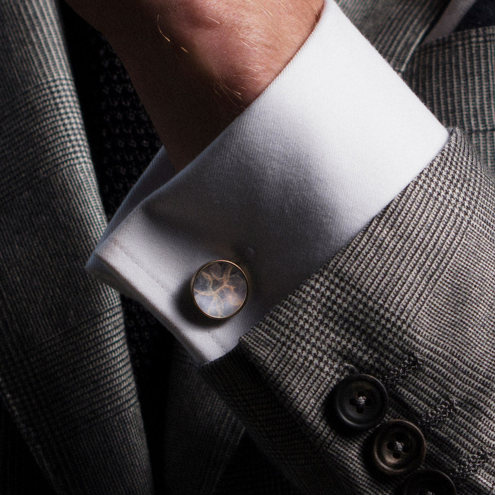 Edition - Bayley Storm brass cufflinks