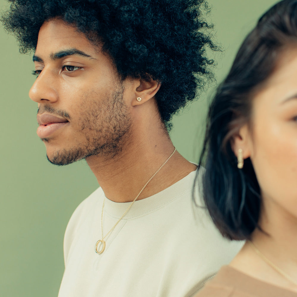 Alice Made This | Mens Diamond Necklace | British Designer Jewellery