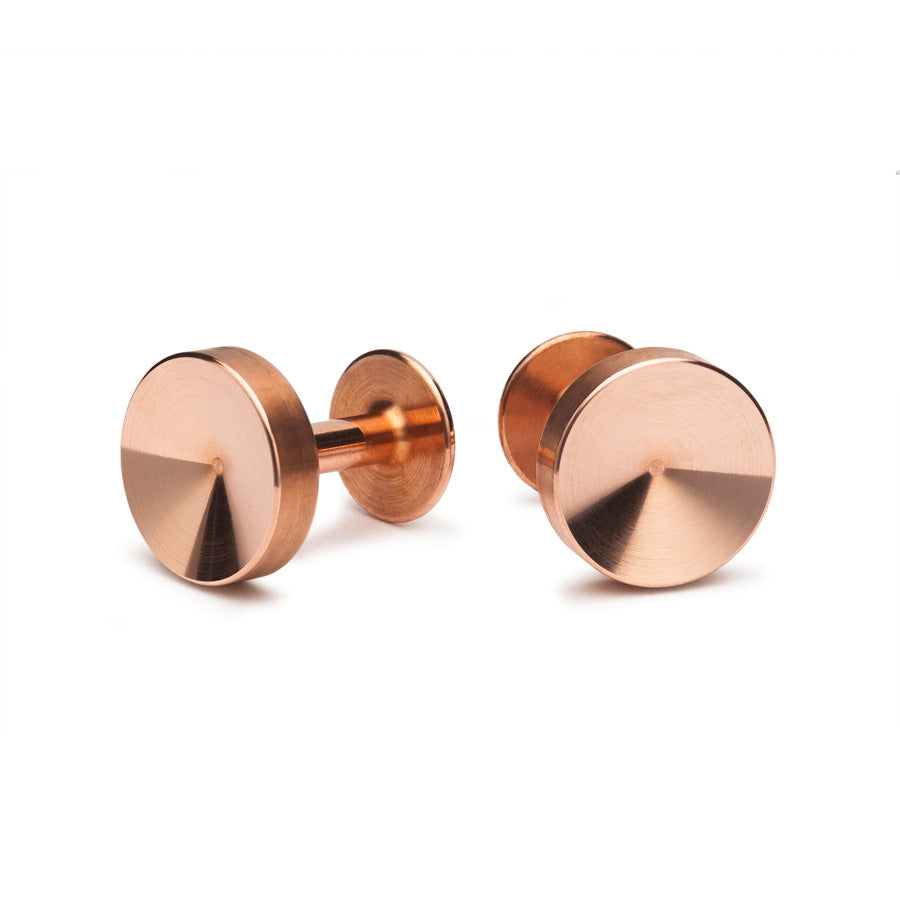 alexander copper cufflinks