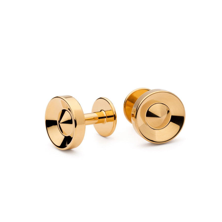 alvar gold cufflinks
