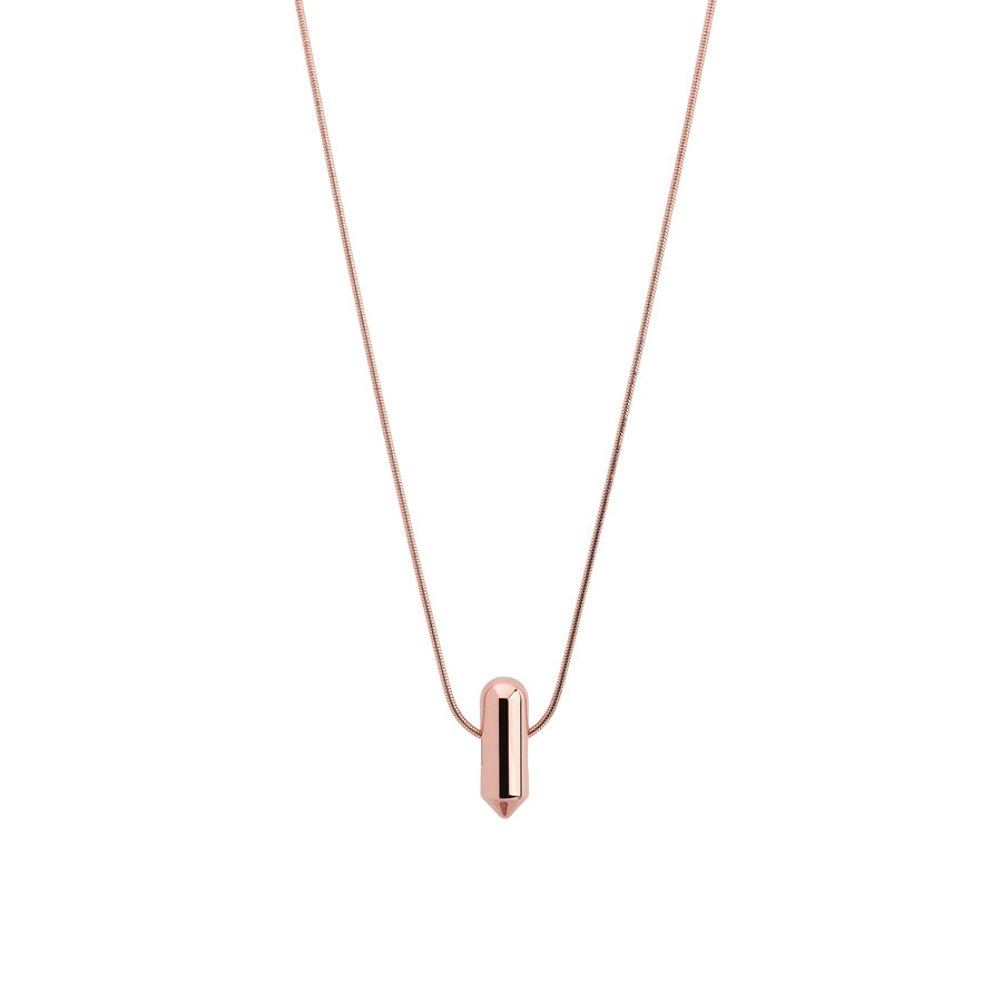 juno rose gold necklace