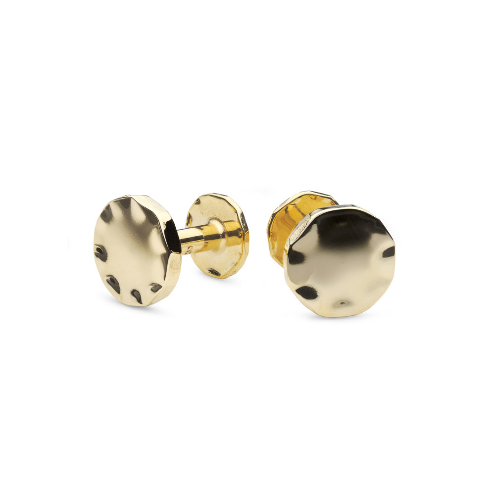 Alice Made This | Forged Jewellery | Brass Cufflinks