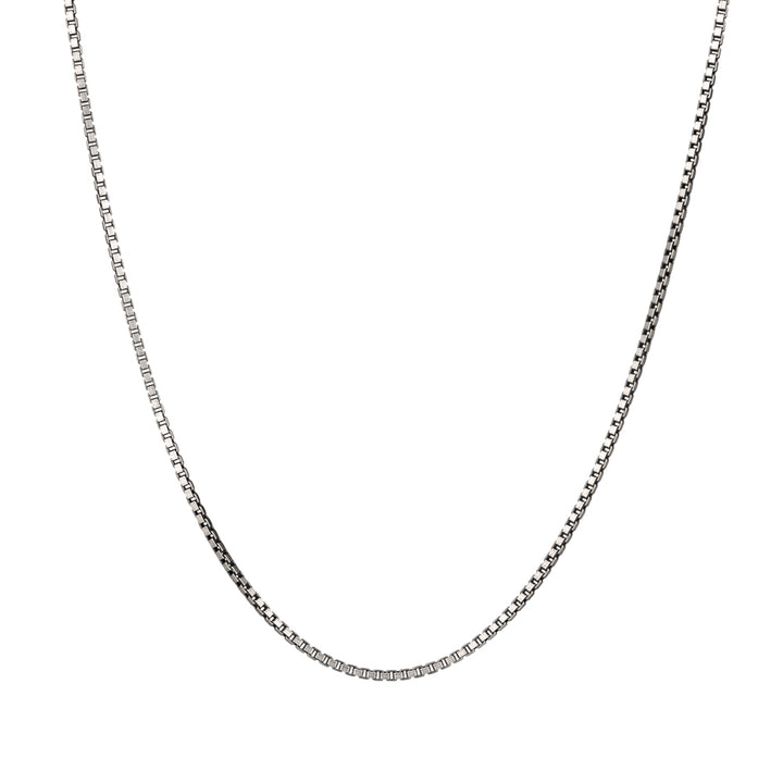 silver box chain | best necklace for men