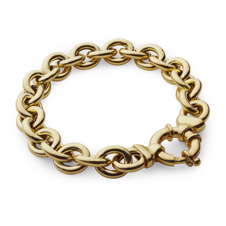 Charcot men's gold bracelet