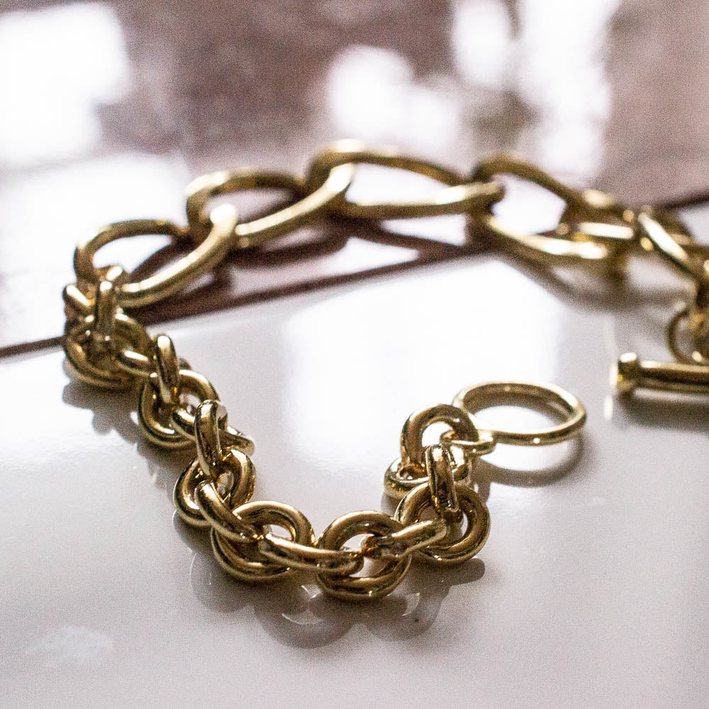 Alice Made This | Chunky Gold Bracelets