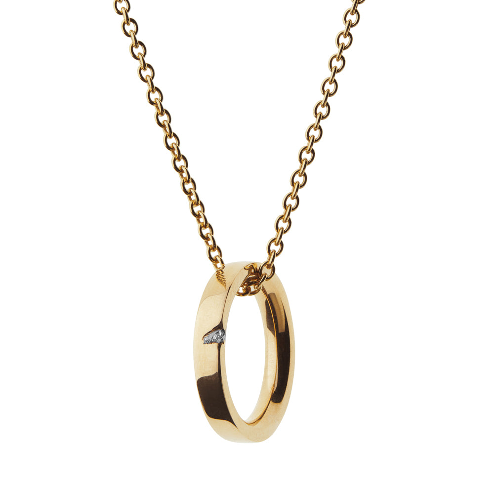Alice Made This | Gold Diamond Necklace | Designer Jewellery
