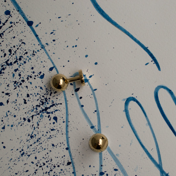 grafton | gold cufflinks | illustration