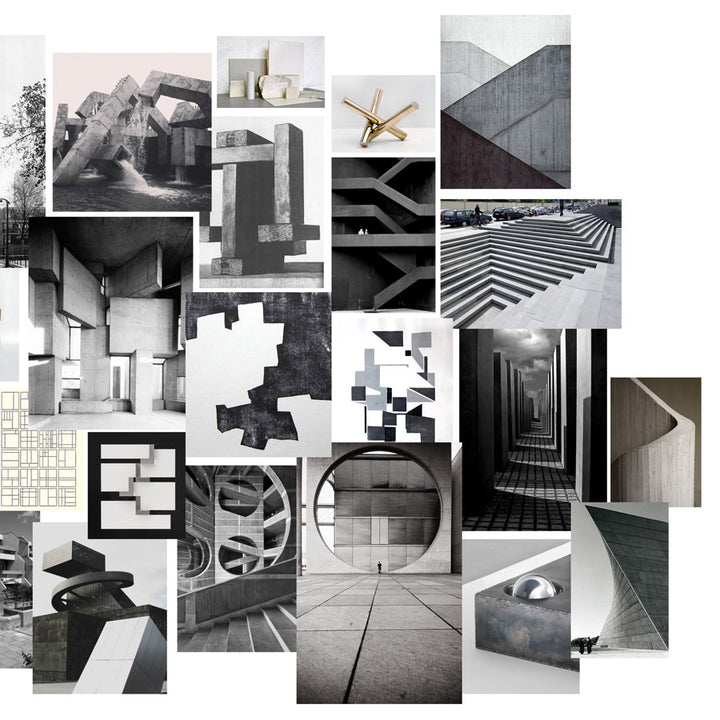 inspired by brutalism | p4 silver bracelet
