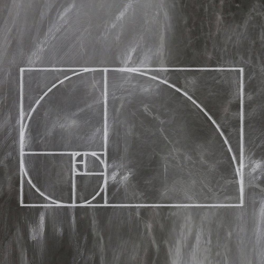 inspired by fibonacci sequence | hope silver necklace