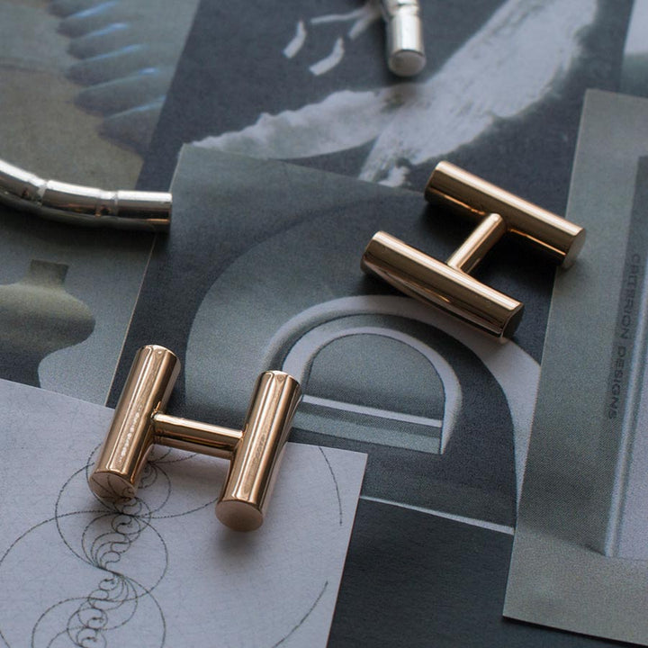 kitson rose gold cufflinks | inspiration