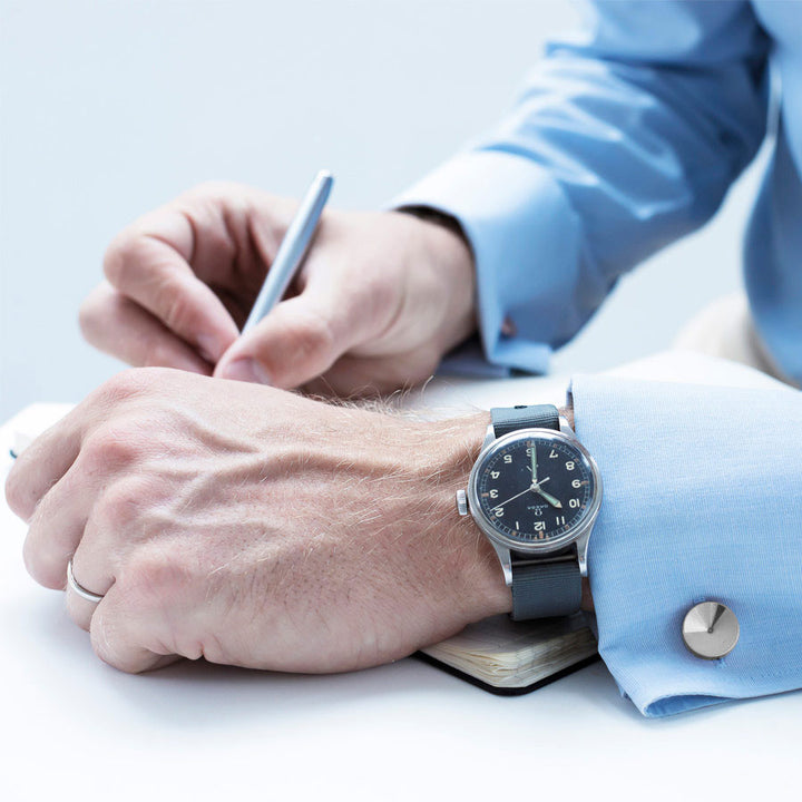 Alexander steel cufflinks