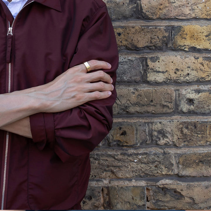 brass signet ring | how to wear