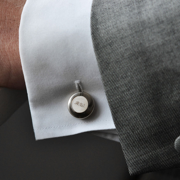 edward steel cufflinks | how to wear