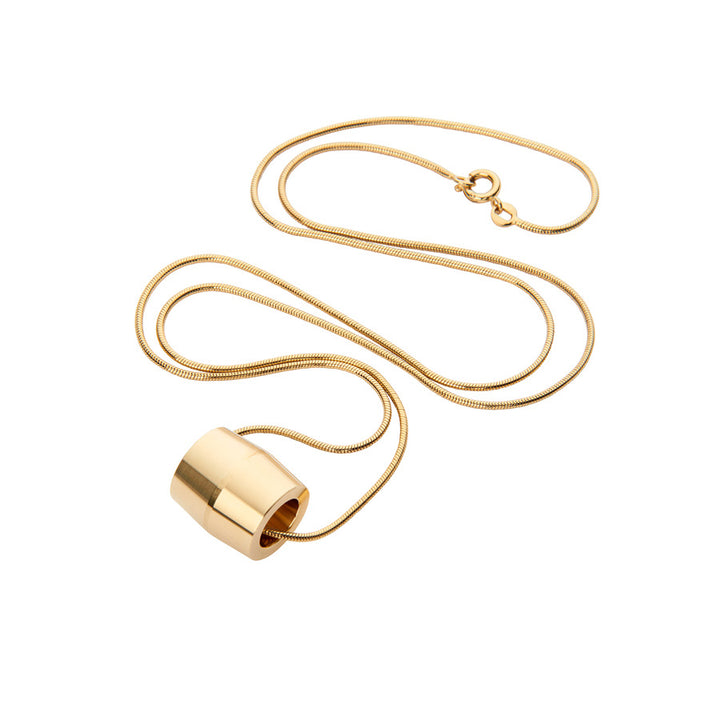 hope gold necklace | snake chain