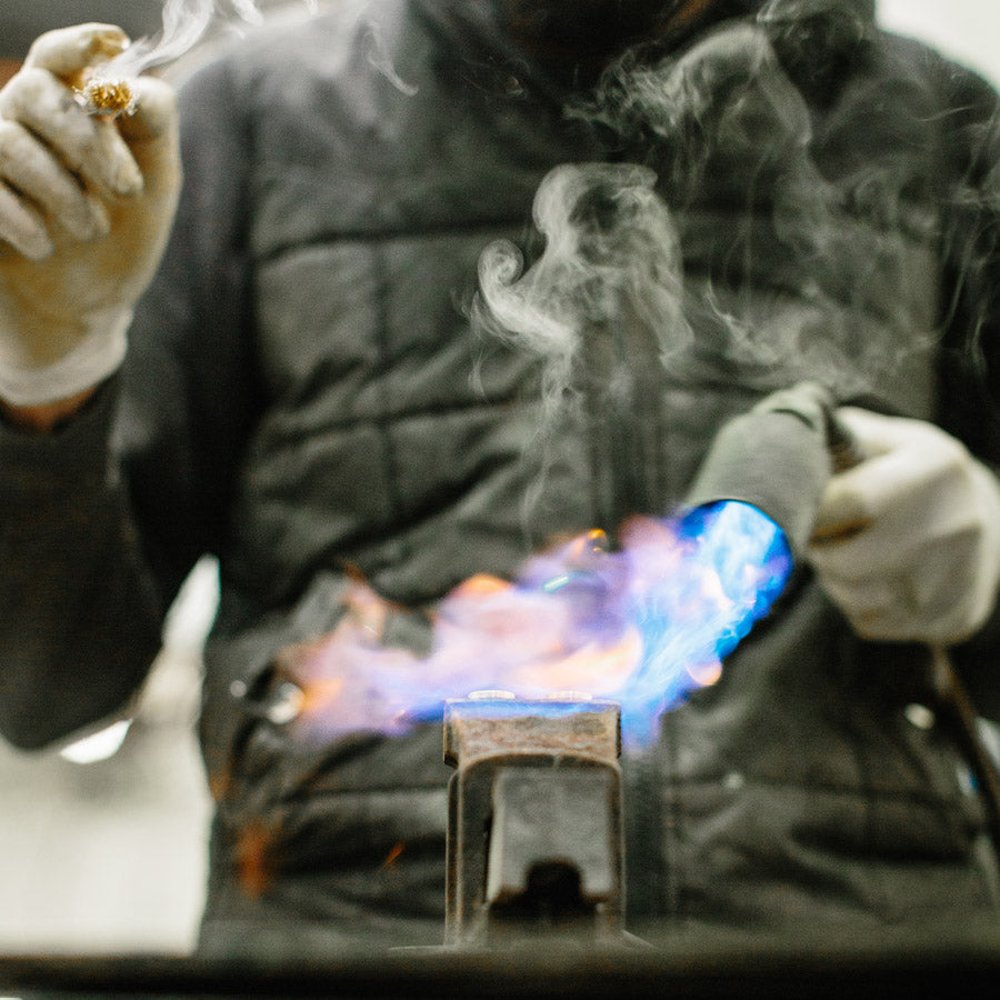 patina cufflinks | hand made