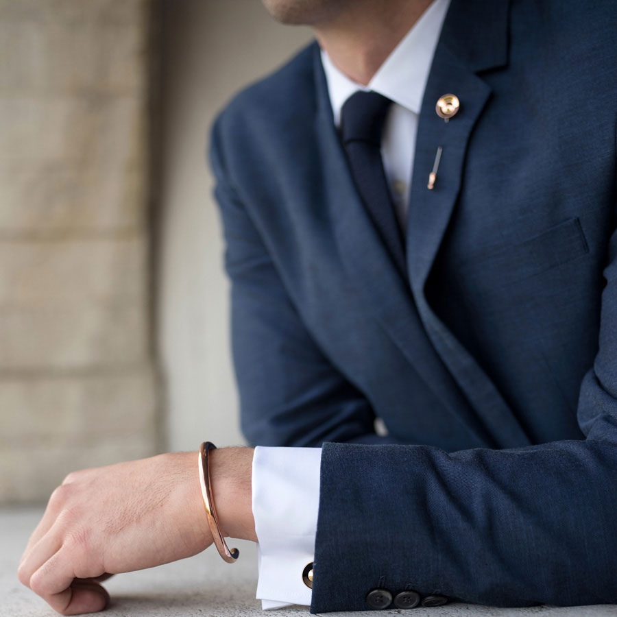 alvar cufflink | how to wear | suit
