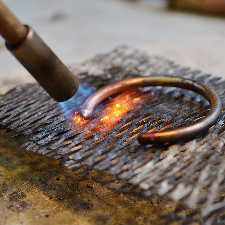 handmade mens copper bracelet