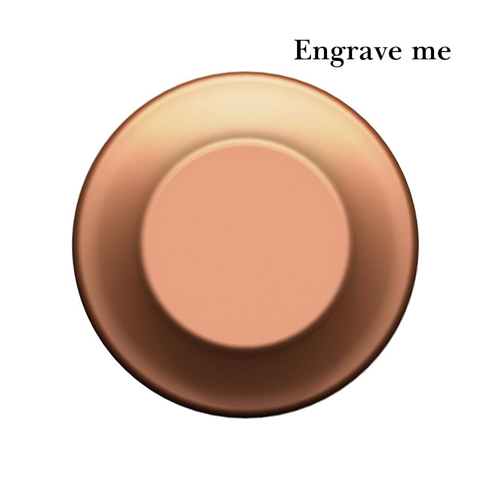 edward copper cufflinks | engraving face