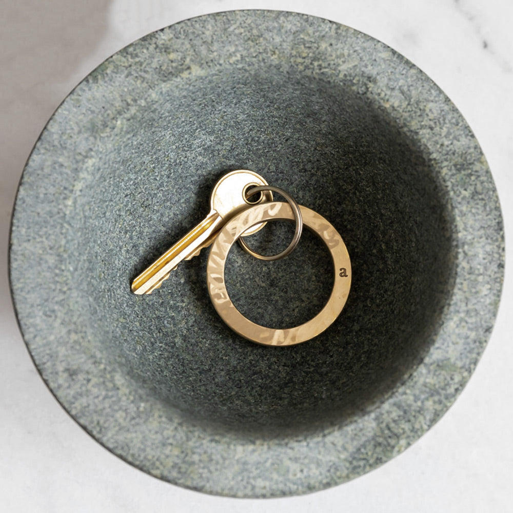 Alice Made This | Brass Keyring